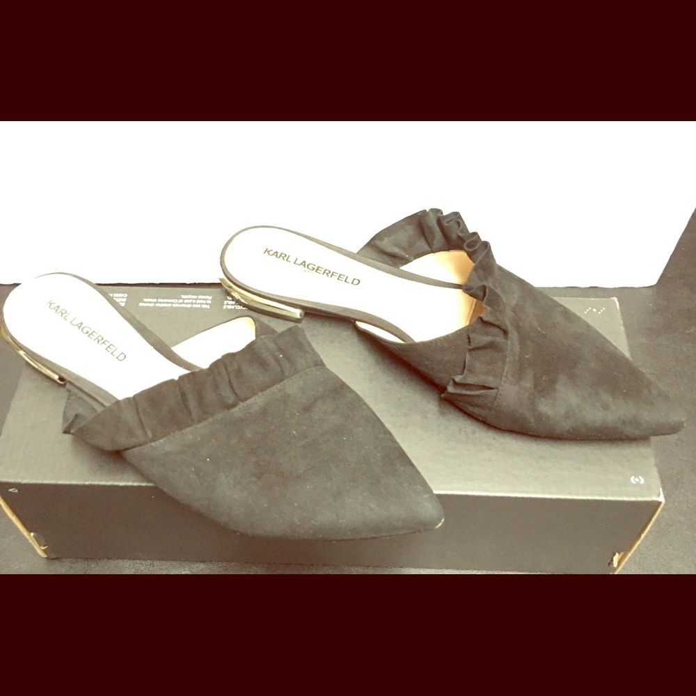 Karl lagerfeld mules Sz 8